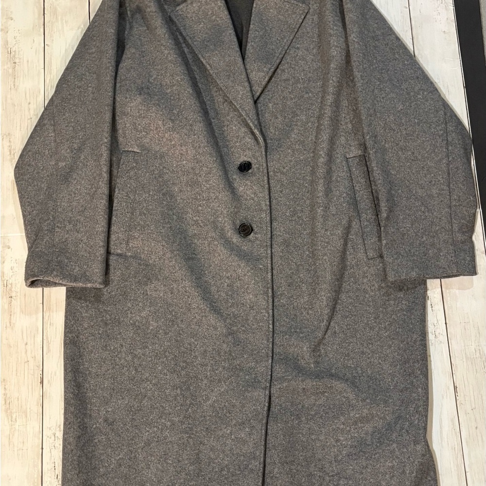 Old Navy Charcoal Women's Pea Coat